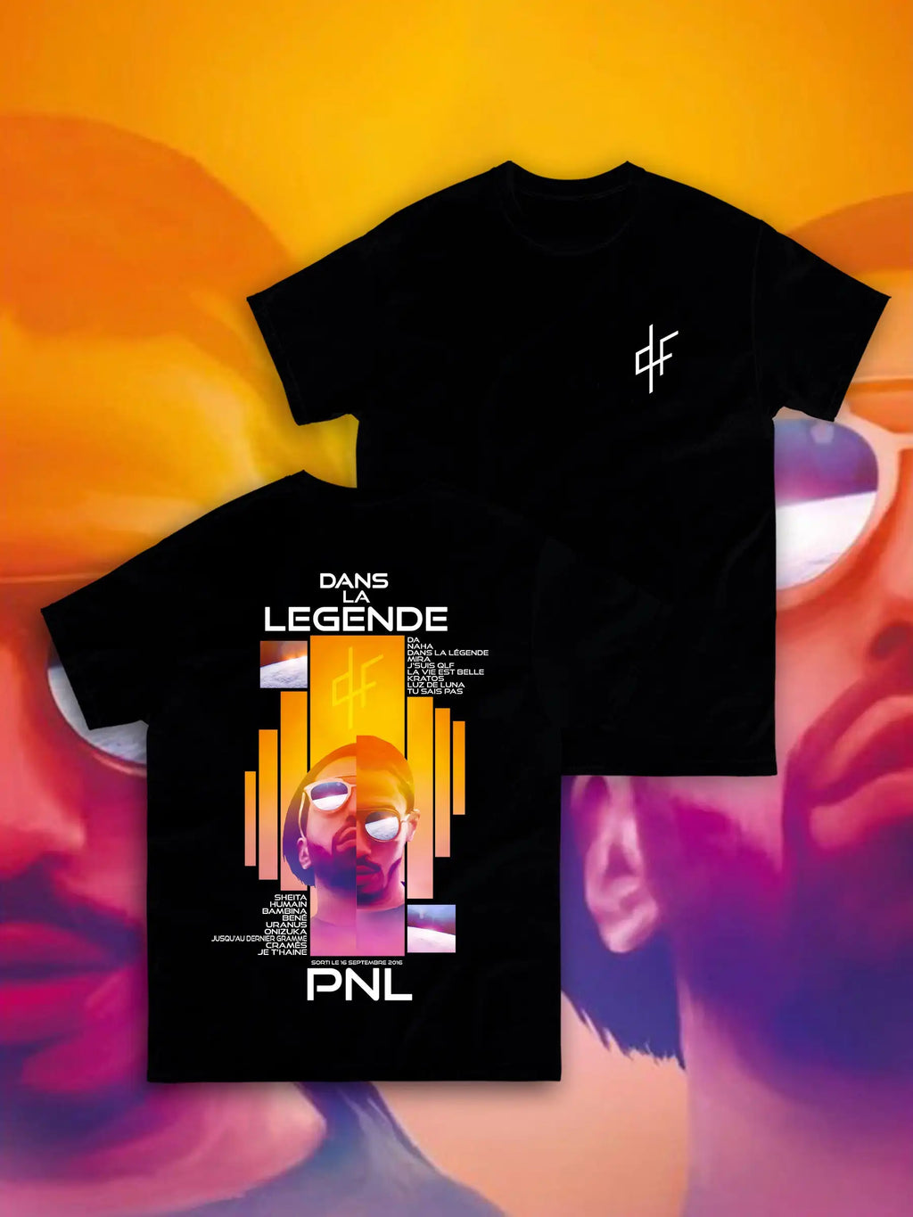 T-shirt PNL – Dans la Légende Edition