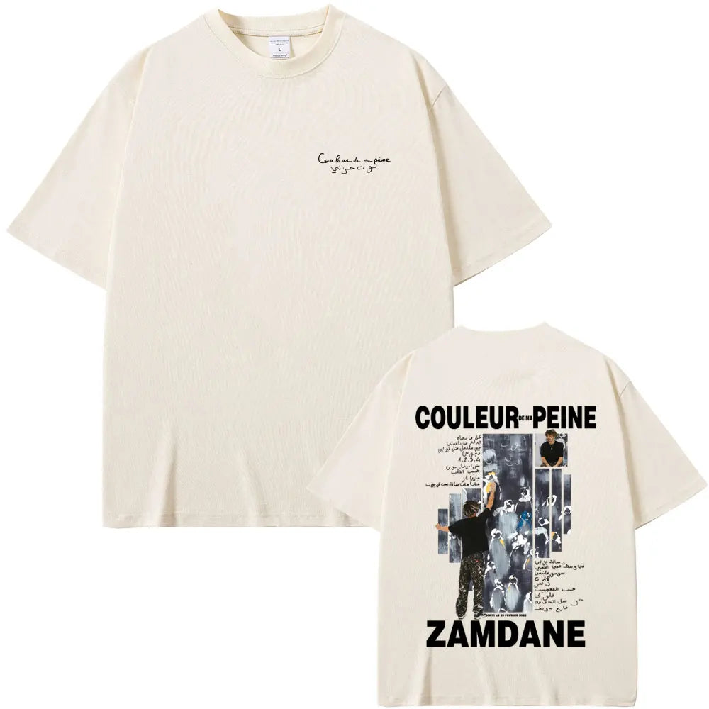 T-shirt Zamdane – Couleur de ma Peine
