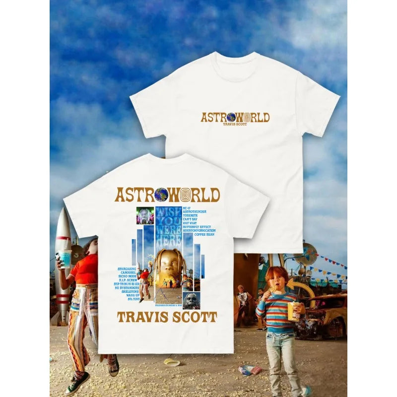 T-shirt Travis Scott – Astroworld Edition