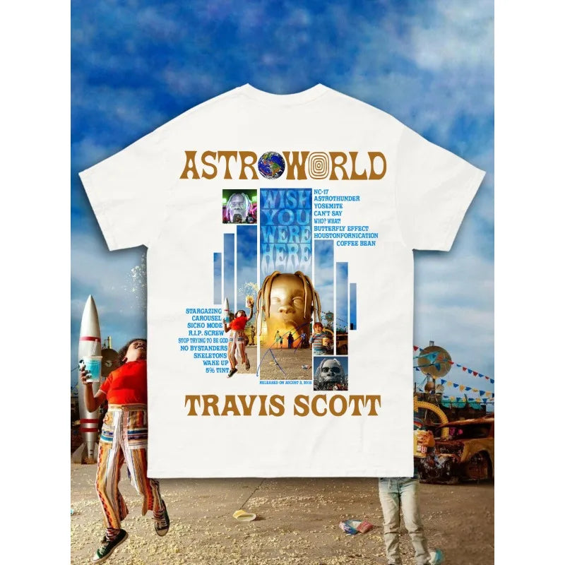 T-shirt Travis Scott – Astroworld Edition