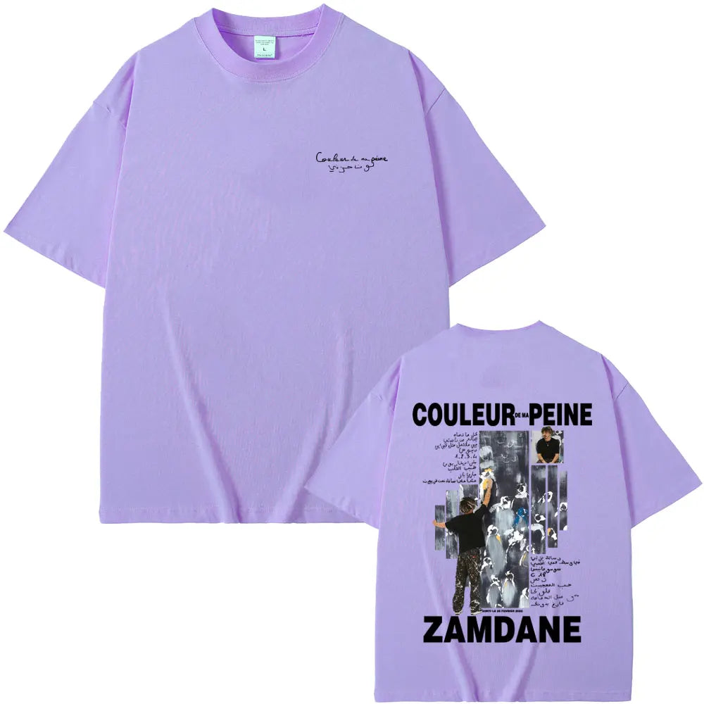 T-shirt Zamdane – Couleur de ma Peine
