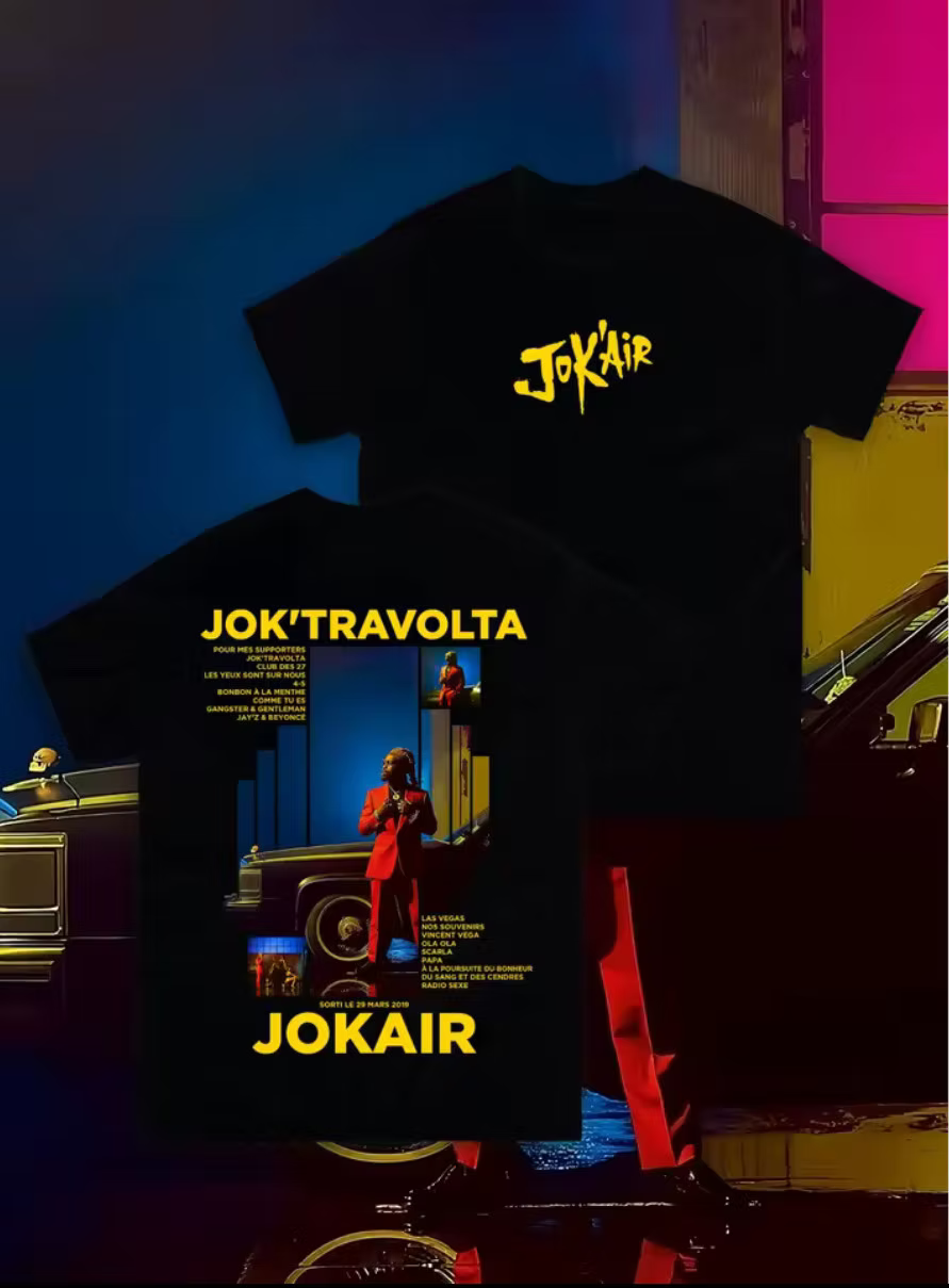 TEE-SHIRT JOKAIR – ÉDITION “JOKTRAVOLTA”
